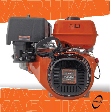 GASOLINE ENGINE ORANGE COLOR