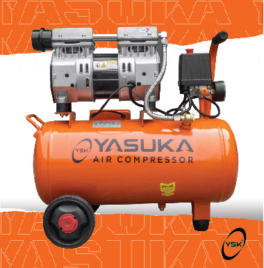 AIR COMPRESSOR WITH OILLESS